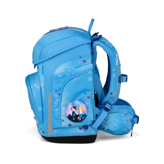 Preview: Ergobag Cubo ReflektBär seitliche Ranzenansicht